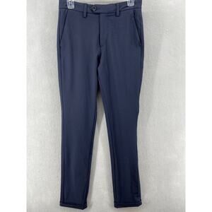 NWT Jack & Jones Pants Mens Sz 28Wx32L Slim Marco Blue Trousers BI-Stretch Cuffs